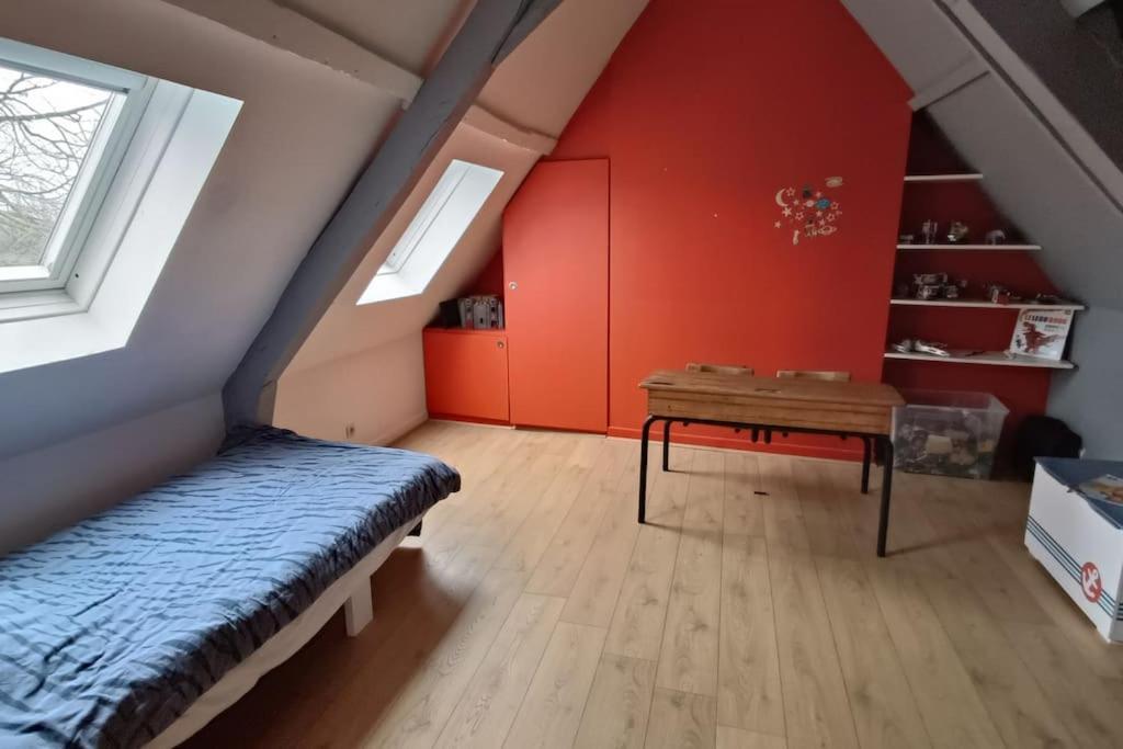Вилла Ferme De Caractere Avec Piscine Et Cheminee Sainghin-en-Melantois Экстерьер фото